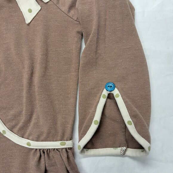 Matilda Jane sz 6 Platinum Allissa cardigan brown button Down Jacket Top Bow - Picture 7 of 10